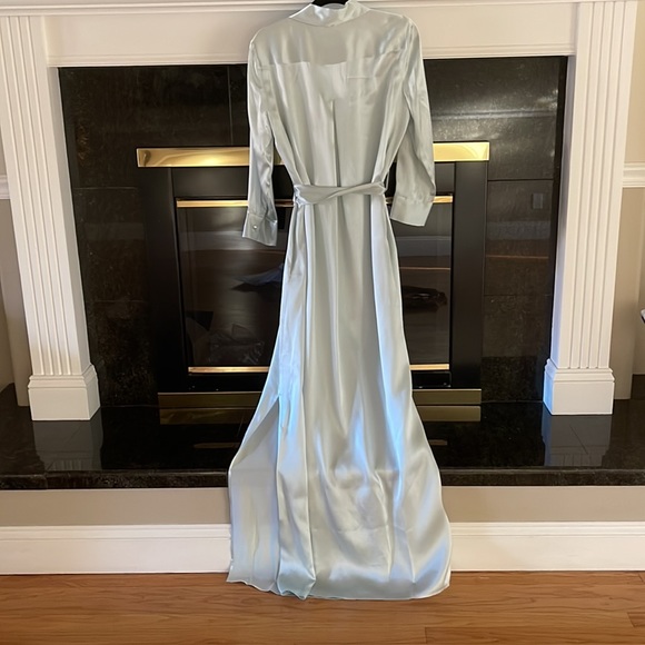 L’AGENCE Cameron 💯 silk shirt dress sz SP - Picture 10 of 16